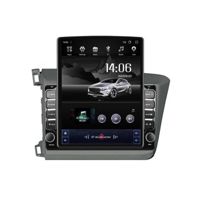 Navigatie dedicata Honda Civic Sedan G-132 ecran tip TESLA 9.7" cu Android Radio Bluetooth Internet GPS WIFI 4+32GB DSP 4G Octa Core CarStore Technology