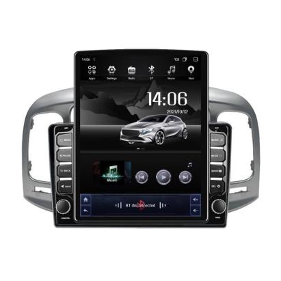 Navigatie dedicata Hyundai Accent 2006-2012 G-Accent ecran tip TESLA 9.7" cu Android Radio Bluetooth Internet GPS WIFI 4+32GB DSP 4G Octa Core CarStore Technology