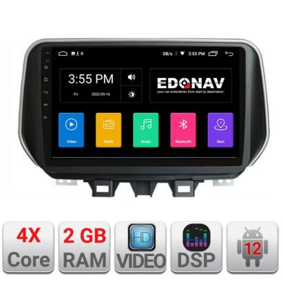 Navigatie dedicata Hyundai Tucson 2019 Quad Core A-1135 2+16 GB Android Waze USB Navigatie  Internet Youtube Radio CarStore Technology