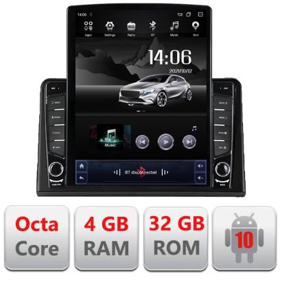 Navigatie dedicata Renault Express   Tip Tesla Android radio gps internet 8core 4G 4+32 kit-express+EDT-E709 CarStore Technology