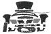 Kit Exterior Complet de Conversie Mercedes E-Class W213 (2016-2019) la Facelift 2020 E63s Design Performance AutoTuning