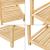 Raft bambus de sine statator Ikerasak natur [en.casa] HausGarden Leisure