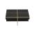 Couchtisch Fjerritslev 35x90x90 cm Marmoroptik Schwarz [en.casa] HausGarden Leisure