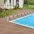 Derulator prelata piscina Oliveti  555 cm aluminiu/plastic [en.casa] HausGarden Leisure