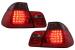 Stopuri LED BMW Seria 3 E46 Limousine 4 usi (09.2001-03.2005) Rosu Fumuriu Performance AutoTuning