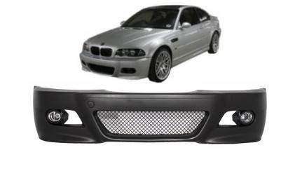 Bara Fata si Proiectoare Lumini de Ceata BMW E46 3 Series Coupe Cabrio Sedan Estate (1998-2004) M3 Design Performance AutoTuning