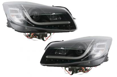 Faruri LED DRL D-Lite EVO OPEL Insignia (2009-up) Negru Performance AutoTuning