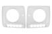 Carcasa faruri cu Lumini de zi dedicate LED DRL Mercedes G-class W463 (1989-2012) G65 Design Crom Performance AutoTuning