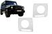 Carcasa faruri cu Lumini de zi dedicate LED DRL Mercedes G-class W463 (1989-2012) G65 Design Crom Performance AutoTuning