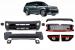 Pachet Exterior cu Grila Centrala Rosu Negru Land Range Rover Sport L320 Facelift (2009-2013) Autobiography Design Performance AutoTuning