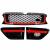 Pachet Exterior cu Grila Centrala Rosu Negru Land Range Rover Sport L320 Facelift (2009-2013) Autobiography Design Performance AutoTuning
