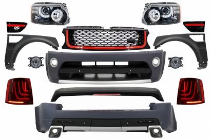 Pachet Exterior Land Range Rover Sport L320 Facelift (2009-2013) Autobiography Design Stopuri Glohh LED GL-3 Dinamic Performance AutoTuning