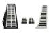 Ornamente Pedale VW Golf 5,Golf 6, Scirocco, Sharan, Caddy, Skoda Octavia 2004-2013, Seat Leon 1P, Seat Toledo 3 Manual Performance AutoTuning