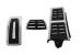 Ornamente Pedale Audi A4 B8 (2008-2015) Audi A5 (2008-2016) Audi Q5 (2008-2016) Audi A6 (2011-2015) Audi A7 (2010-up) Porsche Macan (2014-up) Cutie Automata Performance AutoTuning