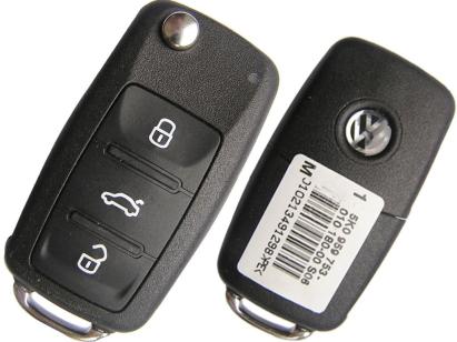 Cheie Briceag Completa VW GOLF 6 Model NOU cu Cip Si Electronica AutoProtect KeyCars