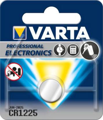 Baterie Lithium Varta CR1225 3V AutoProtect KeyCars