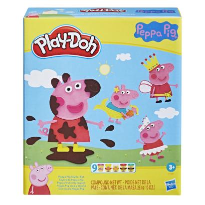 PLAY-DOH SET PEPPA PIG PLASTILINA CU ACCESORII SuperHeroes ToysZone