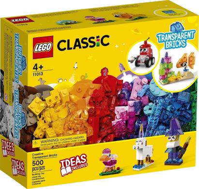 LEGO CLASSIC CARAMIZI TRANSPARENTE CREATIVE 11013 SuperHeroes ToysZone