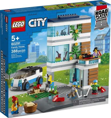 LEGO CITY  CASA FAMILIEI 60291 SuperHeroes ToysZone