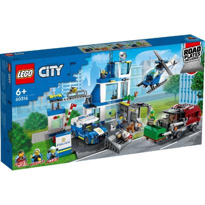 LEGO CITY SECTIE DE POLITIE 60316 SuperHeroes ToysZone