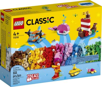 LEGO CLASSIC DISTRACTIA CREATIVA IN OCEAN 11018 SuperHeroes ToysZone