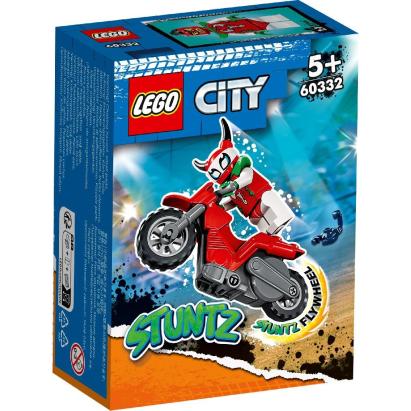 LEGO CITY STUNTZ MOTOCICLETA DE CASCADORII SCORPION SALBATIC 60332 SuperHeroes ToysZone