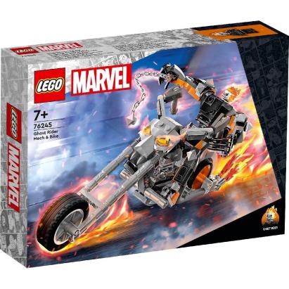 LEGO SUPER HEROES ROBOT SI MOTOCICLETA CALARETUL FANTOMA 76245 SuperHeroes ToysZone