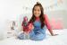 PAPUSA BARBIE FASHIONISTA CU PARUL MOV SI ROCHITA CU STELUTE SuperHeroes ToysZone