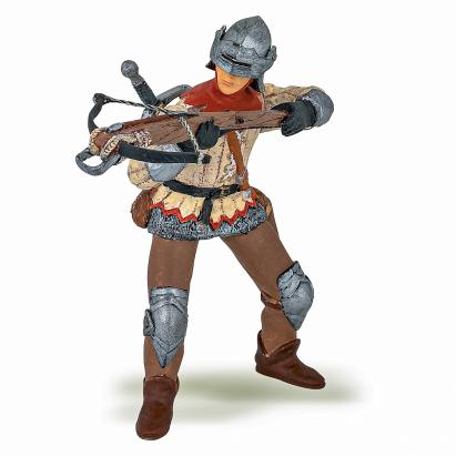 PAPO FIGURINA CAVALER CU ARBALETA ROSU SuperHeroes ToysZone