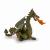 PAPO FIGURINA DRAGON VERDE INARIPAT CU FLACARA SuperHeroes ToysZone