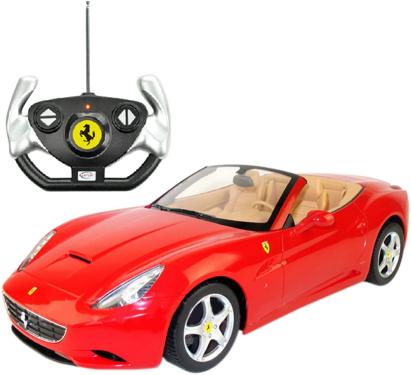 MASINA CU TELECOMANDA FERRARI CALIFORNIA SCARA 1 LA 12 SuperHeroes ToysZone