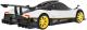 MASINA CU TELECOMANDA PAGANI ZONDA R ALB CU SCARA 1 LA 14 SuperHeroes ToysZone