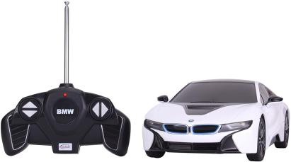 MASINA CU TELECOMANDA BMW i8 SCARA 1 LA 18 SuperHeroes ToysZone