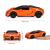 MASINA CU TELECOMANDA BUGATTI GRAND SPORT VITESSE PORTOCALIU CU SCARA 1 LA 24 SuperHeroes ToysZone