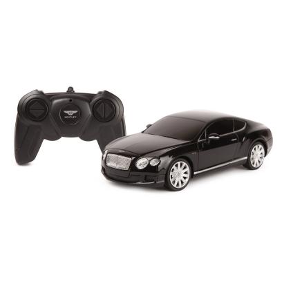 MASINA CU TELECOMANDA BENTLEY CONTINENTAL GT NEGRU CU SCARA 1 LA 24 SuperHeroes ToysZone