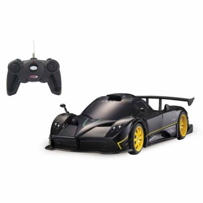 MASINA CU TELECOMANDA PAGANI ZONDA R NEGRU CU SCARA 1 LA 24 SuperHeroes ToysZone