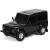 MASINA CU TELECOMANDA LAND ROVER DEFENDER NEGRU CU SCARA 1 LA 24 SuperHeroes ToysZone