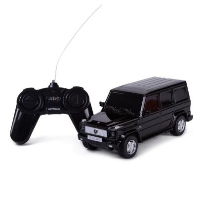 MASINA CU TELECOMANDA MERCEDES-BENZ G55 NEGRU CU SCARA 1 LA 24 SuperHeroes ToysZone