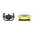 MASINA CU TELECOMANDA LAMORGHINI AVENTADOR SVJ GALBEN SCARA 1 LA 14 SuperHeroes ToysZone