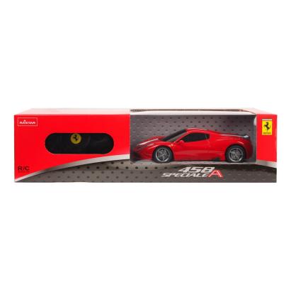 MASINA CU TELECOMANDA FERRARI 458 SPECIALE ROSU CU SCARA 1 LA 24 SuperHeroes ToysZone