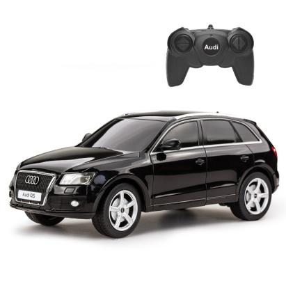 MASINA CU TELECOMANDA AUDI Q5 NEGRU CU SCARA 1 LA 24 SuperHeroes ToysZone