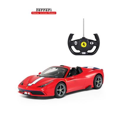 MASINA CU TELECOMANDA FERRARI 458 ROSIE SCARA 1 LA 14 SuperHeroes ToysZone