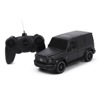 MASINA CU TELECOMANDA MERCEDES-BENZ G63 NEGRU SCARA 1 LA 24 SuperHeroes ToysZone