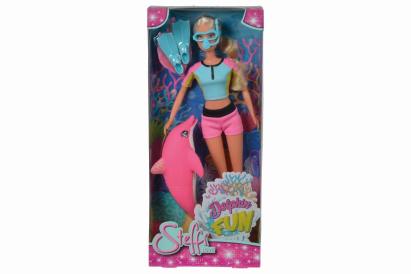 PAPUSA STEFFI CU DELFIN SuperHeroes ToysZone