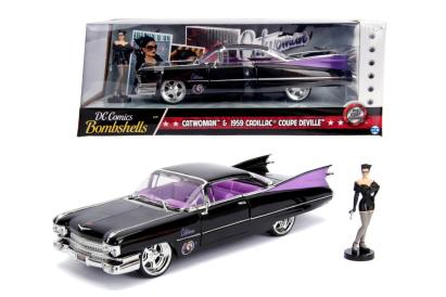 DC COMICS BOMBSHELLS 1959 CADILLAC CAT WOMAN SCARA 1 LA 24 SuperHeroes ToysZone