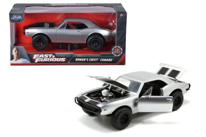 MASINUTA METALICA FAST AND FURIOUS 1967 CHEVY CAMARO SCARA 1 LA 24 SuperHeroes ToysZone