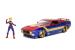 MASINUTA METALICA CAPTAIN MARVEL 1973 FORD MUSTANG MACH 1 SCARA 1 LA 24 SuperHeroes ToysZone