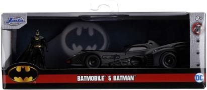 BATMAN AUTOMOBIL BATMOBILE 1989 1:32 SuperHeroes ToysZone