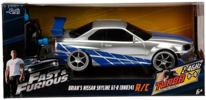 FAST&FURIOUS NISSAN SKYLINE GTR 1:24 SuperHeroes ToysZone