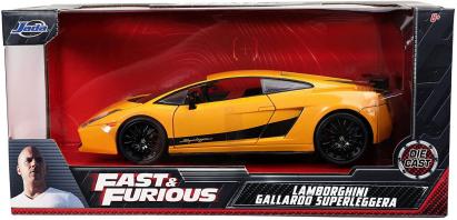 FAST AND FOURIOUS LAMBORGHINI GALLARDO SCARA 1:24 SuperHeroes ToysZone